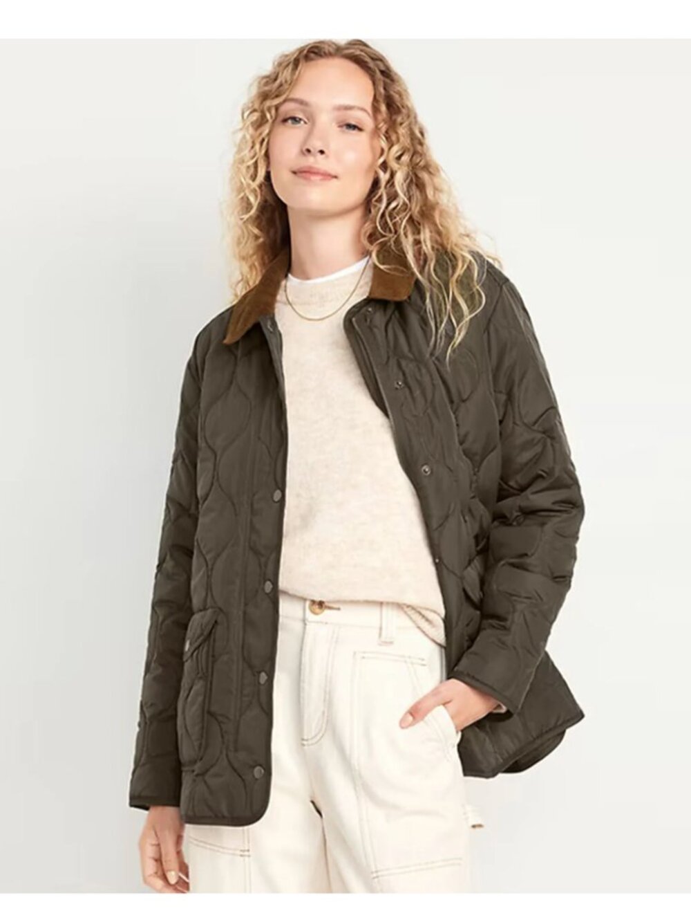 Old Navy Quilted Barn Jacket